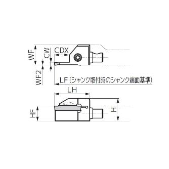 住友電気工業（株） クイックチェンジホルダ ヘッド APM10 クイックチェンジホルダ　ヘッド APM10-GNDLR-1.509J