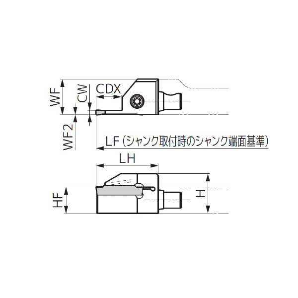 住友電気工業（株） クイックチェンジホルダ ヘッド APM12 クイックチェンジホルダ　ヘッド APM12-GNDLR-1.2512J