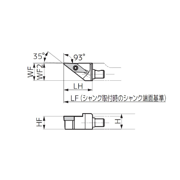 住友電気工業（株） クイックチェンジホルダ ヘッド APM10 クイックチェンジホルダ　ヘッド APM10-SVJBR13.5-1103J