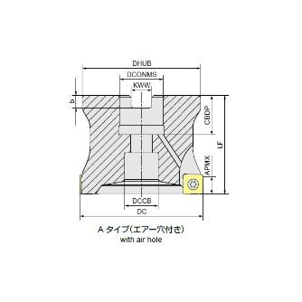 （株）ＭＯＬＤＩＮＯ アルファ ショルダーミル SS4P-B アルファ　ショルダーミル SS4P3063B-6