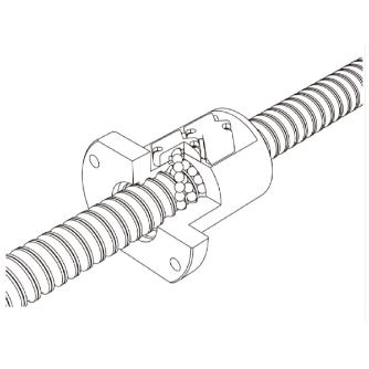 ＴＨＫ（株） ボールネジ ナット BTK ボールネジ　図＃３３２６４２６４Ｋ０１０ BTK1404V-3.6ZZ+265LTﾄｸｼｭ60101
