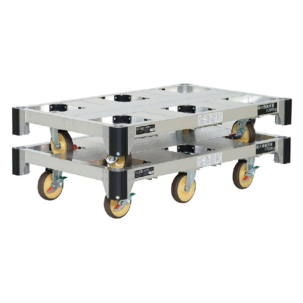 （株）ピカコーポレイション アルミ台車 タフキャリー CAF アルミ台車　タフキャリー CAF-K6B
