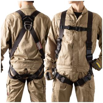 藤井電工（株） 墜落制止用器具 フルハーネス型(腿ベルトV型) TH-508-OT 墜落制止用器具　フルハーネス型 TH-508-OT-BKSL-S-JAN-BX