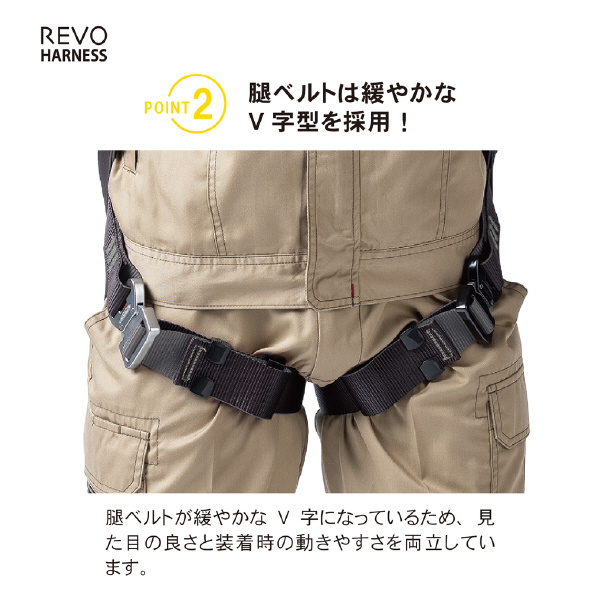 藤井電工（株） 墜落制止用器具 フルハーネス型(腿ベルトV型) TH-508-OT 墜落制止用器具　フルハーネス型 TH-508-OT-BKSL-M-JAN-BX