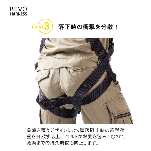藤井電工（株） 墜落制止用器具 フルハーネス型(腿ベルトV型) TH-508-OT 墜落制止用器具　フルハーネス型 TH-508-OT-BKSL-L-JAN-BX