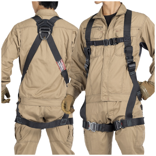 藤井電工（株） 墜落制止用器具 フルハーネス型(腿ベルト水平型) TH-508H-OT 墜落制止用器具　フルハーネス型 TH-508H-OT-BKSL-S-JAN-BX