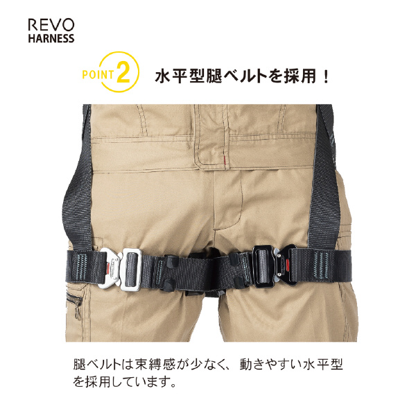 藤井電工（株） 墜落制止用器具 フルハーネス型(腿ベルト水平型) TH-508H-OT 墜落制止用器具　フルハーネス型 TH-508H-OT-BKSL-LL-JAN-BX