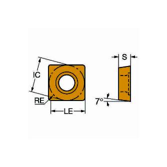 サンドビック（株） コロターン107 チップ SCMT コロターン１０７　チップ　【Ｃ】 SCMT 09 T3 04-PM 1625