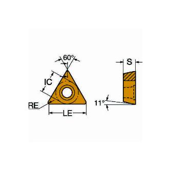サンドビック（株） コロターン111 チップ TPMT コロターン１１１　チップ　【Ｃ】 TPMT 09 02 04-PM 1625