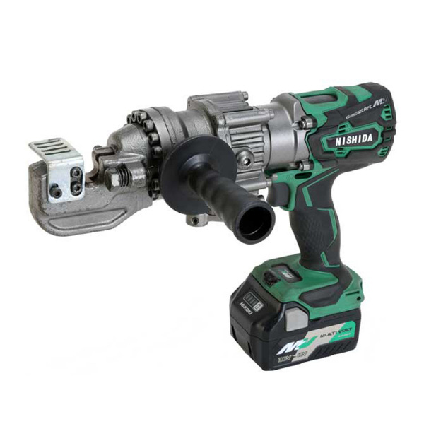 （株）西田製作所 充電式メッセンジャーワイヤーカッター 充電式メッセンジャーワイヤーカッター NC-DMC-135HR