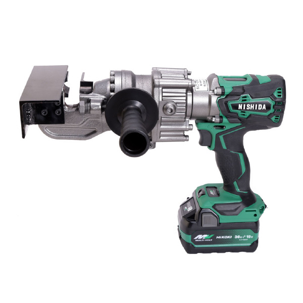 （株）西田製作所 充電式電力線保持機能付油圧カッター 充電式電力線保持機能付油圧カッター NC-DMC-90HRK