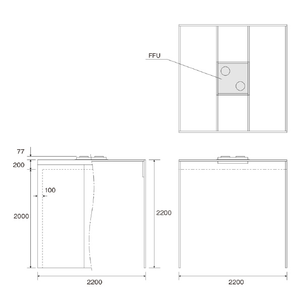 ホーザン株式会社 遮光ブース CL 遮光ブース CL-917