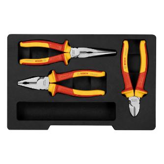 ボッシュ（株） 絶縁ペンチ・ラジオペンチ・ニッパーセット 絶縁ペンチ・ラジオペンチ・ニッパーセット 1600A02NG0
