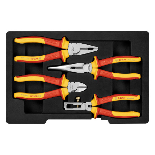 ボッシュ（株） 絶縁ハンドツール セット 絶縁ハンドツール４種セット 1600A02NG1