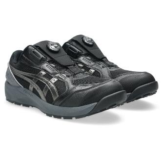 アシックスジャパン（株） 安全靴・作業靴 ウィンジョブ CP229 1273A123 ブラック×ガンメタル ＷＩＮＪＯＢ　ＣＰ２２９　ＢＯＡ 1273A123.001 25.5 (CP229)