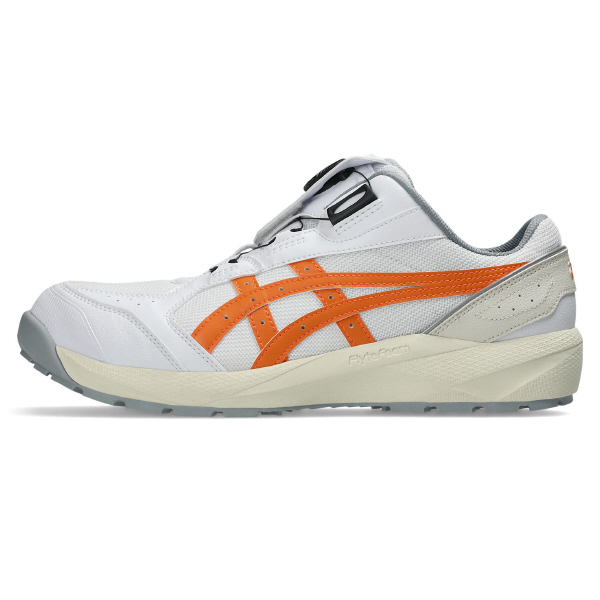 アシックスジャパン（株） 安全靴・作業靴 ウィンジョブ CP229 1273A123 ホワイト×サンピーチ ＷＩＮＪＯＢ　ＣＰ２２９　ＢＯＡ 1273A123.100 25.0 (CP229)