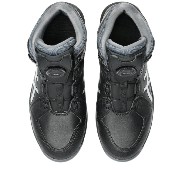 アシックスジャパン（株） 安全靴・作業靴 ウィンジョブ CP314 1273A124 ブラック×ピュアシルバー ＷＩＮＪＯＢ　ＣＰ３１４　ＢＯＡ 1273A124.001 26.0 (CP314)