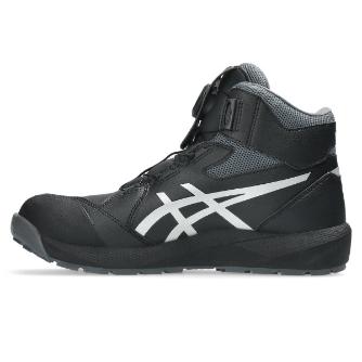 アシックスジャパン（株） 安全靴・作業靴 ウィンジョブ CP314 1273A124 ブラック×ピュアシルバー ＷＩＮＪＯＢ　ＣＰ３１４　ＢＯＡ 1273A124.001 27.0 (CP314)