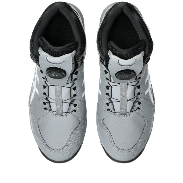 アシックスジャパン（株） 安全靴・作業靴 ウィンジョブ CP314 1273A124 グラベル×ホワイト ＷＩＮＪＯＢ　ＣＰ３１４　ＢＯＡ 1273A124.020 28.0 (CP314)