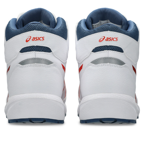 アシックスジャパン（株） 安全靴・作業靴 ウィンジョブ CP314 1273A124 ホワイト×チェリートマト ＷＩＮＪＯＢ　ＣＰ３１４　ＢＯＡ 1273A124.100 25.0 (CP314)