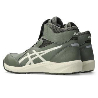 アシックスジャパン（株） 安全靴・作業靴 ウィンジョブ CP314 1273A124 ライケングリーン×バーチ ＷＩＮＪＯＢ　ＣＰ３１４　ＢＯＡ 1273A124.300 25.0 (CP314)