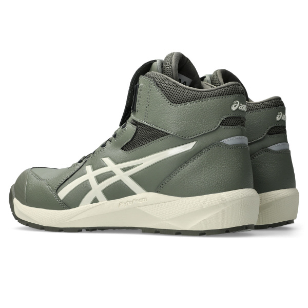 アシックスジャパン（株） 安全靴・作業靴 ウィンジョブ CP314 1273A124 ライケングリーン×バーチ ＷＩＮＪＯＢ　ＣＰ３１４　ＢＯＡ 1273A124.300 26.0 (CP314)