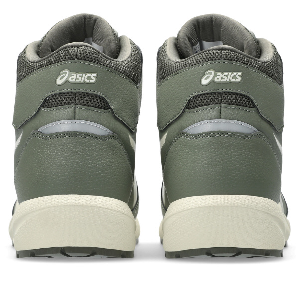 アシックスジャパン（株） 安全靴・作業靴 ウィンジョブ CP314 1273A124 ライケングリーン×バーチ ＷＩＮＪＯＢ　ＣＰ３１４　ＢＯＡ 1273A124.300 26.5 (CP314)