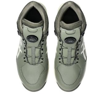 アシックスジャパン（株） 安全靴・作業靴 ウィンジョブ CP314 1273A124 ライケングリーン×バーチ ＷＩＮＪＯＢ　ＣＰ３１４　ＢＯＡ 1273A124.300 28.0 (CP314)