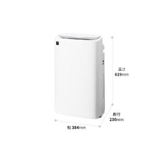 シャープマーケティングジャパン（株） 加湿空気清浄機 KI 加湿空気清浄機 KI-US50-W