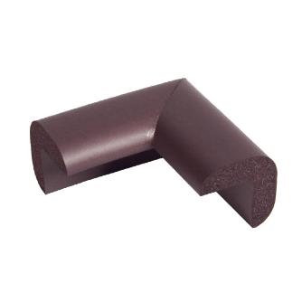 （株）カーボーイ コーナーゴムパットちび4P BS コーナーゴムパットちび４Ｐ　ブラウン BS12