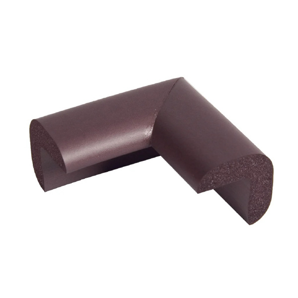 （株）カーボーイ コーナーゴムパットちび4P BS コーナーゴムパットちび４Ｐ　ブラウン BS12