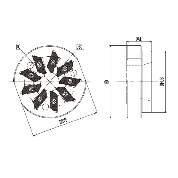 京セラ（株） ホルダ ネジ用 TW ホルダ　ネジ用　ＴＷ１２１６Ｌ－０９－Ｓ TW1216L-09-S