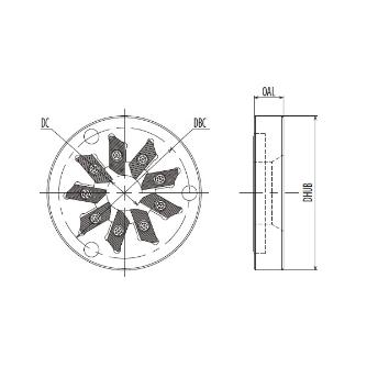 京セラ（株） ホルダ ネジ用 TW ホルダ　ネジ用　ＴＷ１２１６Ｌ－０９－Ｔ TW1216L-09-T