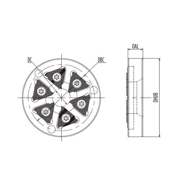 京セラ（株） ホルダ ネジ用 TW ホルダ　ネジ用　ＴＷ１２１６Ｔ－０６－Ｔ TW1216T-06-T