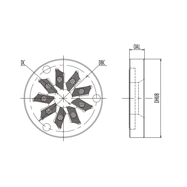 京セラ（株） ホルダ ネジ用 TW ホルダ　ネジ用　ＴＷ１２１９Ｌ－０９－Ｔ TW1219L-09-T