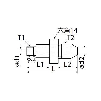 京セラ（株） 部品 J-ST-M6 部品　Ｊ－ＳＴ－Ｍ６－Ｇ１／８ J-ST-M6-G1/8