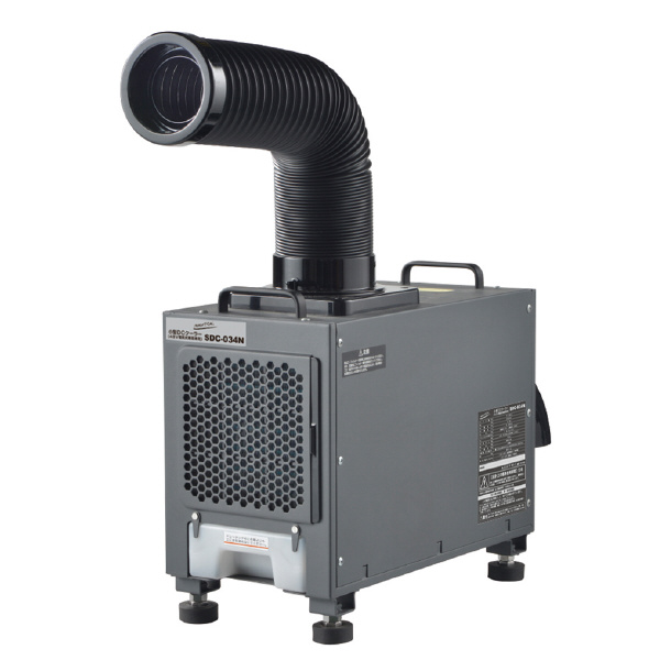 （株）ナカトミ 電気式車両専用 小型DCクーラー SDC-034 電気式車両４８Ｖ専用　小型ＤＣクーラー SDC-034N