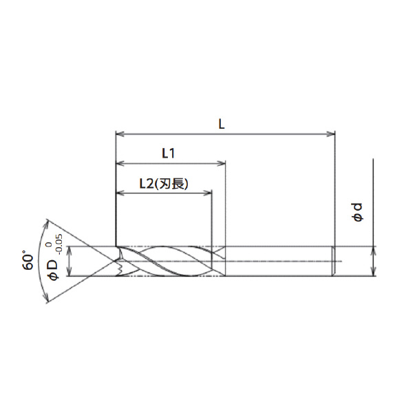 ＹＭＫＴニチアロイ 軟質ウレタンゴム用ドリル UGDN 軟質ゴム用ドリル UGDN-11