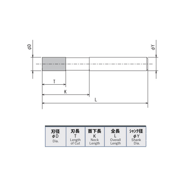 ＹＭＫＴアイゼン 電着エンドミル ED-EM-QC 電着エンドミル ED-EM-QC0.4X1.5X600