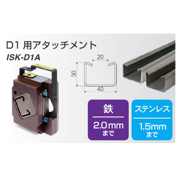 育良精機（株） D1用(鉄・ステンレス兼用) ケース付替刃 ISK-D1A Ｄ１用（鉄・ステンレス兼用）ケース付替刃 ISK-D1A
