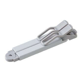 （株）キングジム 折りたたみブッククリップ ツイップ FBC10 折りたたみブッククリップ（ツイップ）　白 FBC10-W