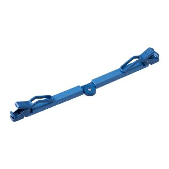 （株）キングジム 折りたたみブッククリップ ツイップ FBC10 折りたたみブッククリップ（ツイップ）　青 FBC10-B