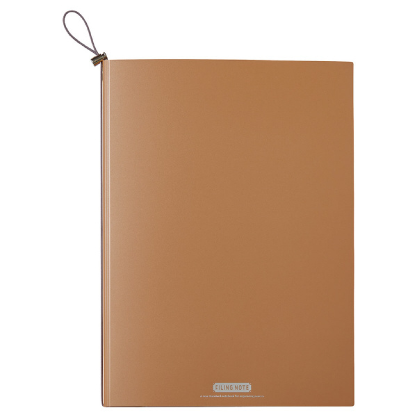 （株）キングジム ファイリングノート A4 ファイリングノート　Ａ４　オレンジ 9914-OR