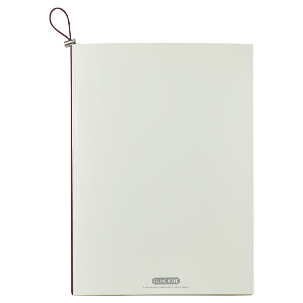 （株）キングジム ファイリングノート A4 ファイリングノート　Ａ４　白 9914-W