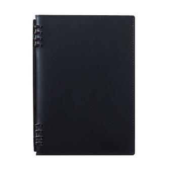 （株）キングジム レザフェスU リングノート テフレーヌ A5 レザフェスＵ　ＲＮ　テフレーヌ　黒 9854TELU-BK