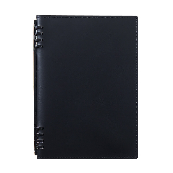 （株）キングジム レザフェスU リングノート テフレーヌ A5 レザフェスＵ　ＲＮ　テフレーヌ　黒 9854TELU-BK