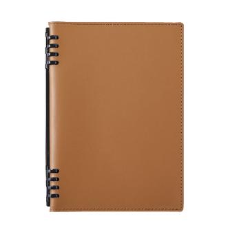 （株）キングジム レザフェスU リングノート テフレーヌ A5 レザフェスＵ　ＲＮ　テフレーヌ　キャメル 9854TELU-CA