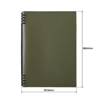 （株）キングジム レザフェスU リングノート テフレーヌ B5 レザフェスＵ　ＲＮ　テフレーヌ　黒 9855TELU-BK