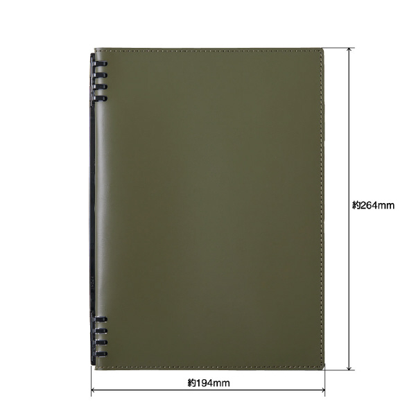 （株）キングジム レザフェスU リングノート テフレーヌ B5 レザフェスＵ　ＲＮ　テフレーヌ　キャメル 9855TELU-CA