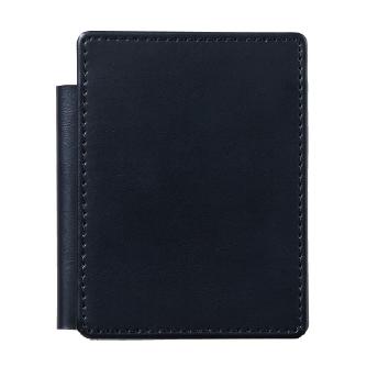 （株）キングジム レザフェスU スライドメモパッド A7 レザフェスＵ　スライドメモＰ　黒 9930LU-BK